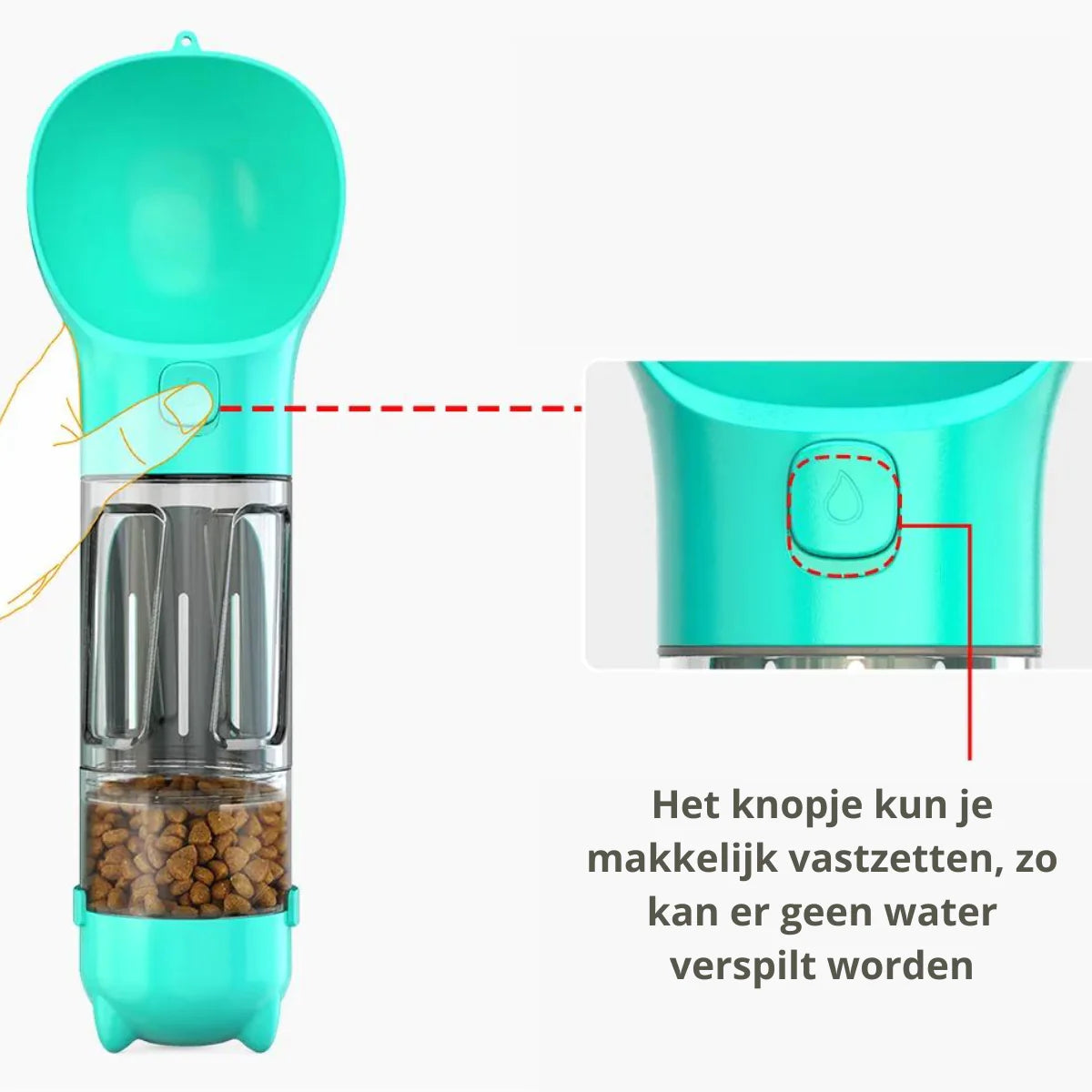 Rover | 4-in-1 Draagbare Hondenfles