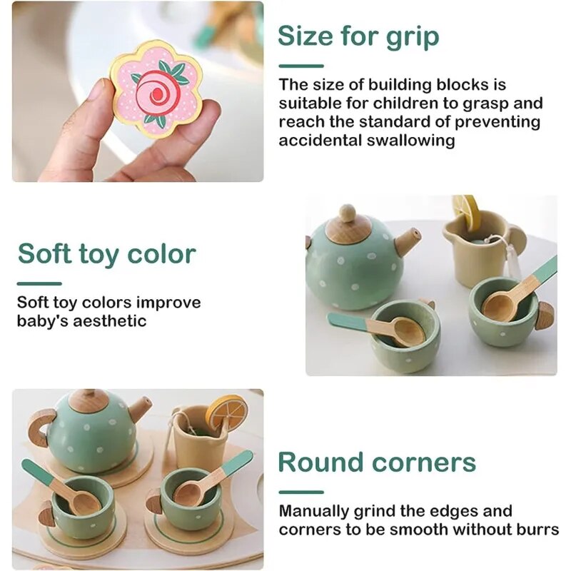 TeaTime | Educatief Houten Theeservies