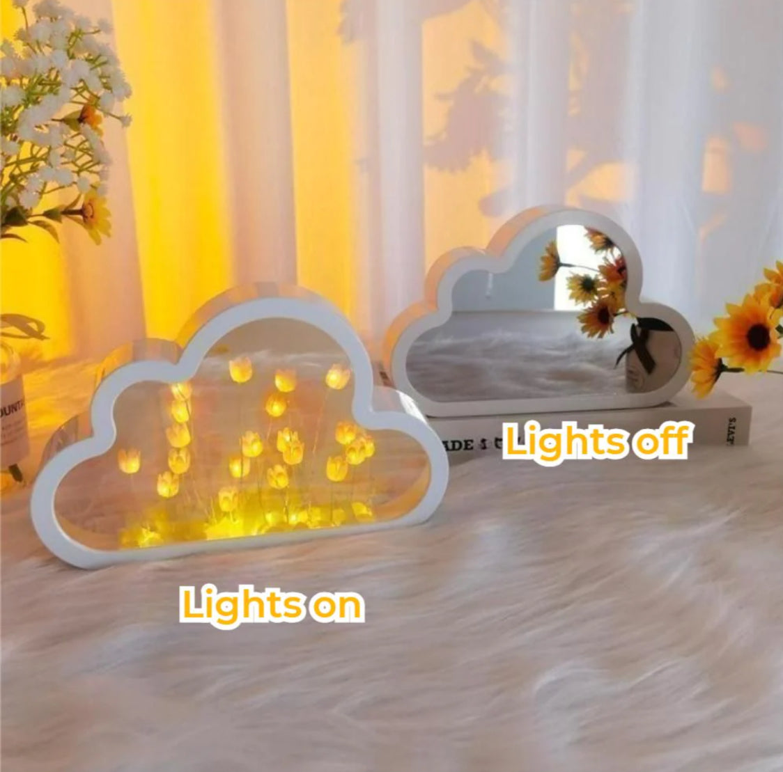 TulipGlow | DIY Nachtlamp en Spiegel