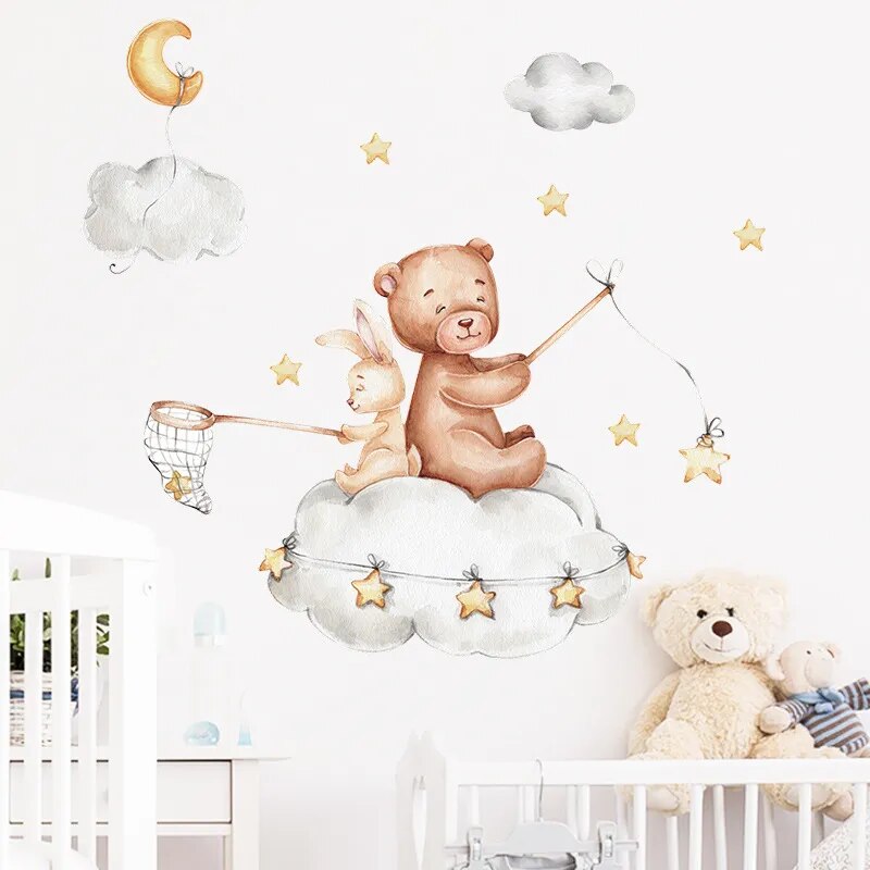 CutieBear | Schattige Muurstickers