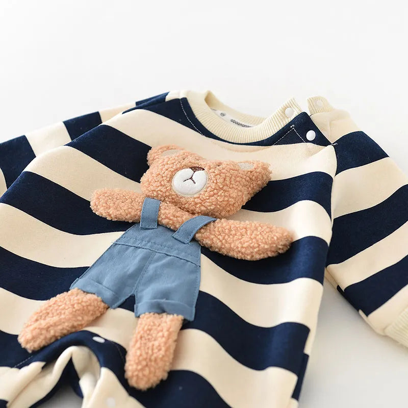 Quinn | Gestreepte Onesie