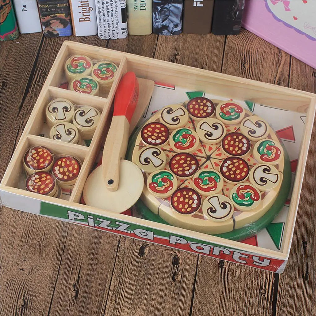 PizzaParty | Educatief Houten Speelgoed