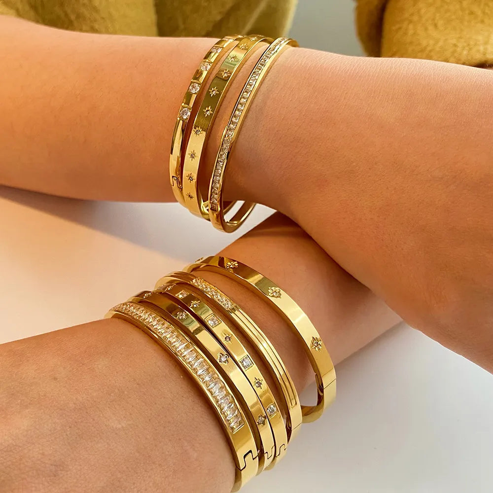 Elora | Gold Plated Armbanden
