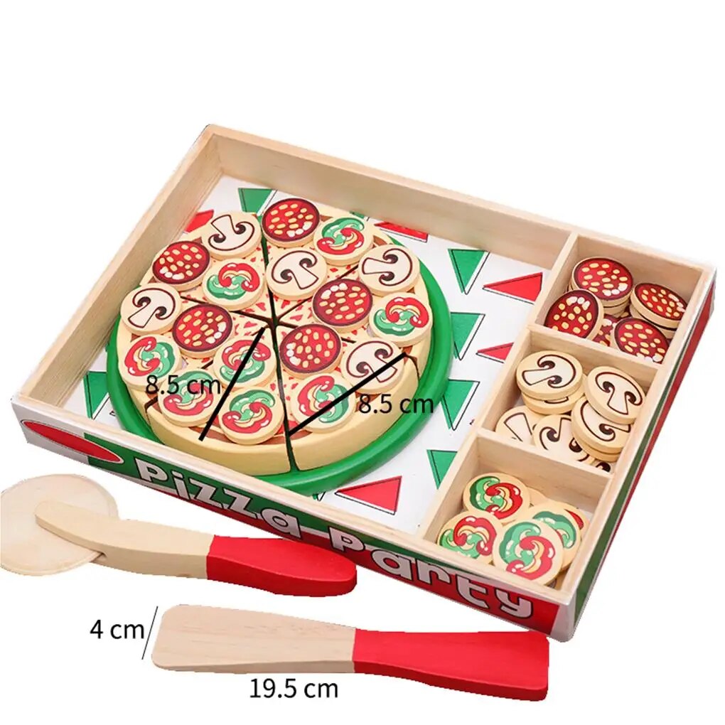 PizzaParty | Educatief Houten Speelgoed
