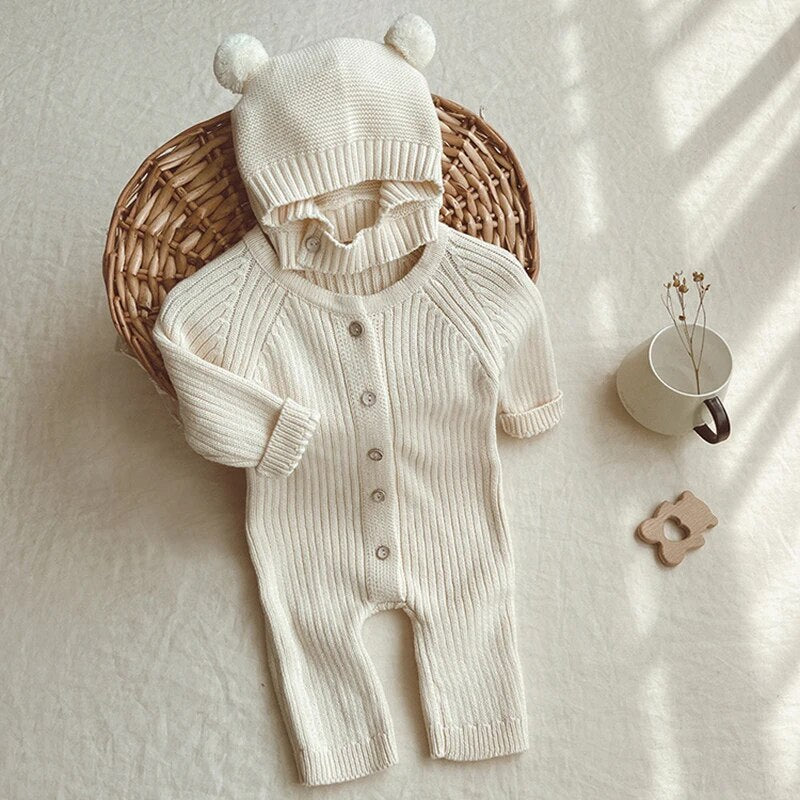 Lou | Onesie met Berenoortjes