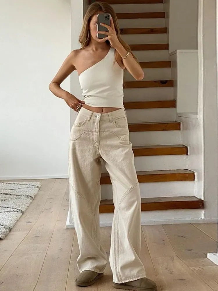 UrbanFit | Highwaist Baggy Jeans
