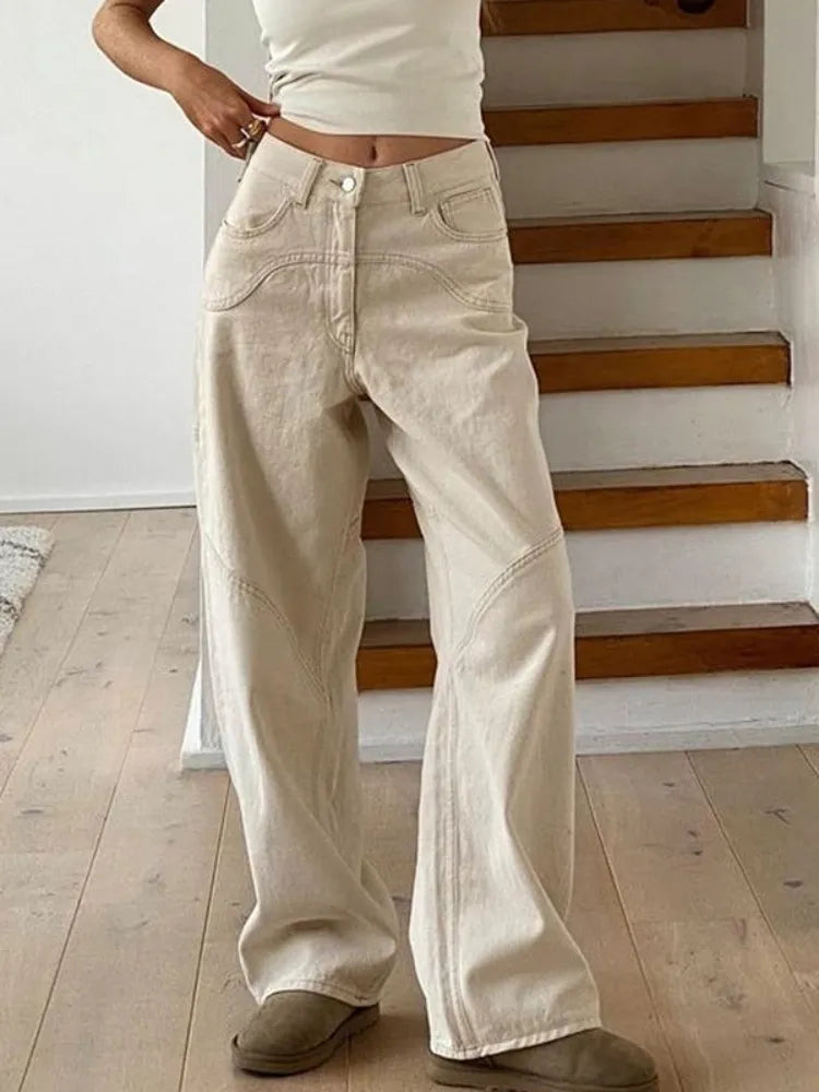 UrbanFit | Highwaist Baggy Jeans