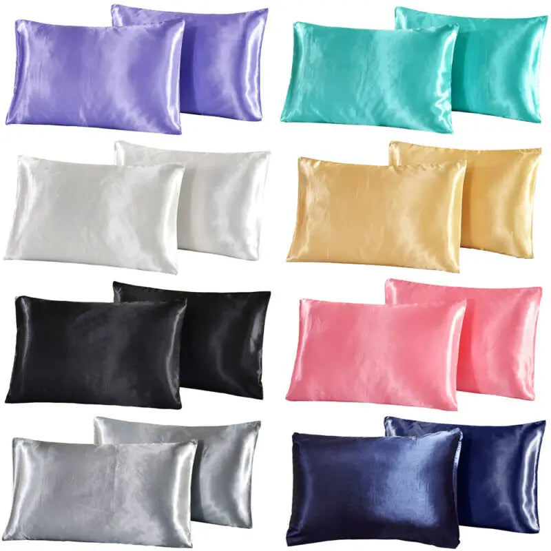 SilkGlow | Luxe Zijde Kussenslopen