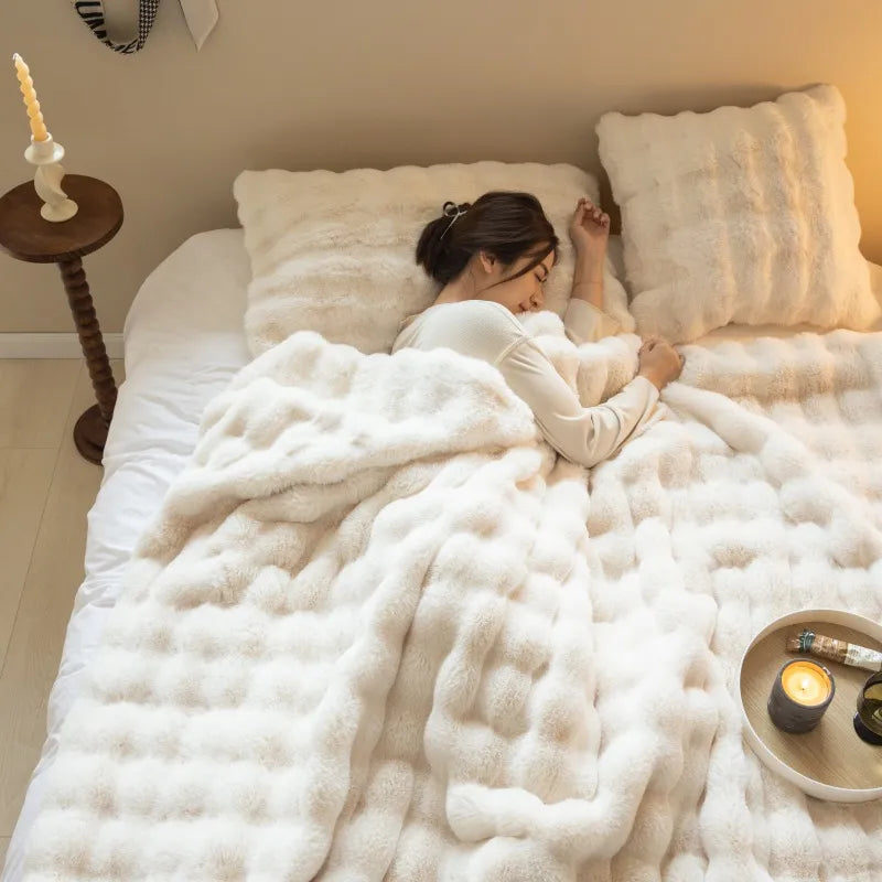 Aurora | Luxe Imitatiebont Deken