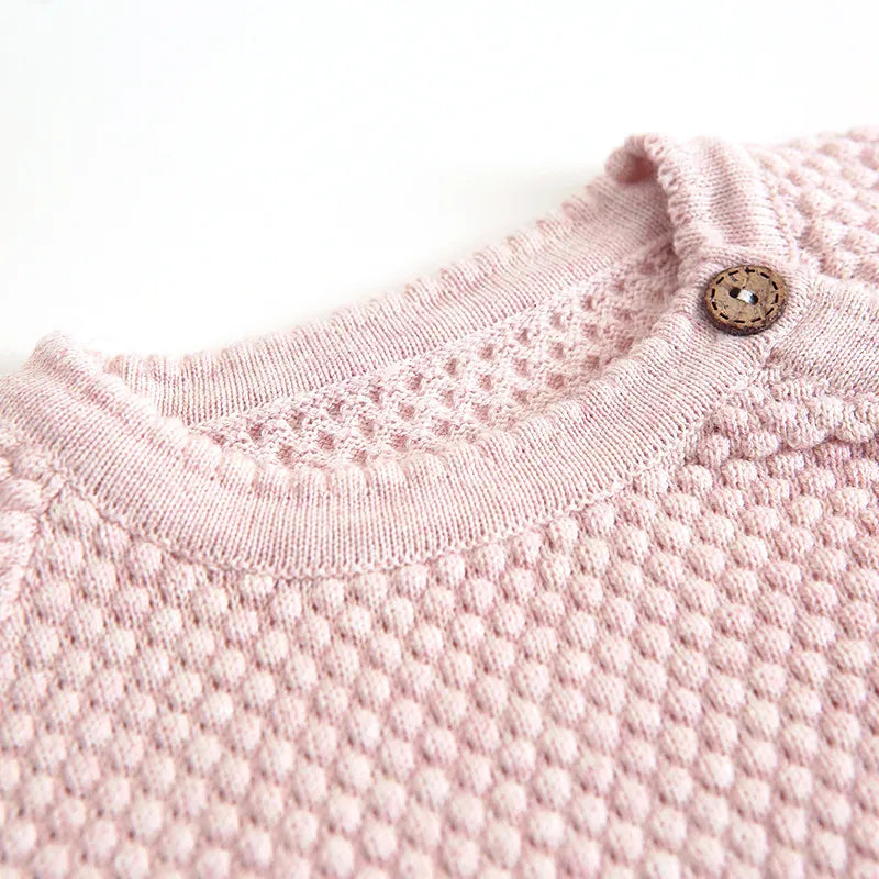 Jamie | Gebreide Set met Knoopjes