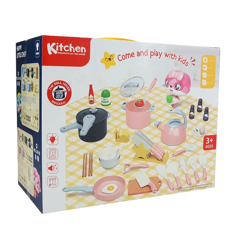 MiniChef Keukenset | Educatief Houten Speelgoed