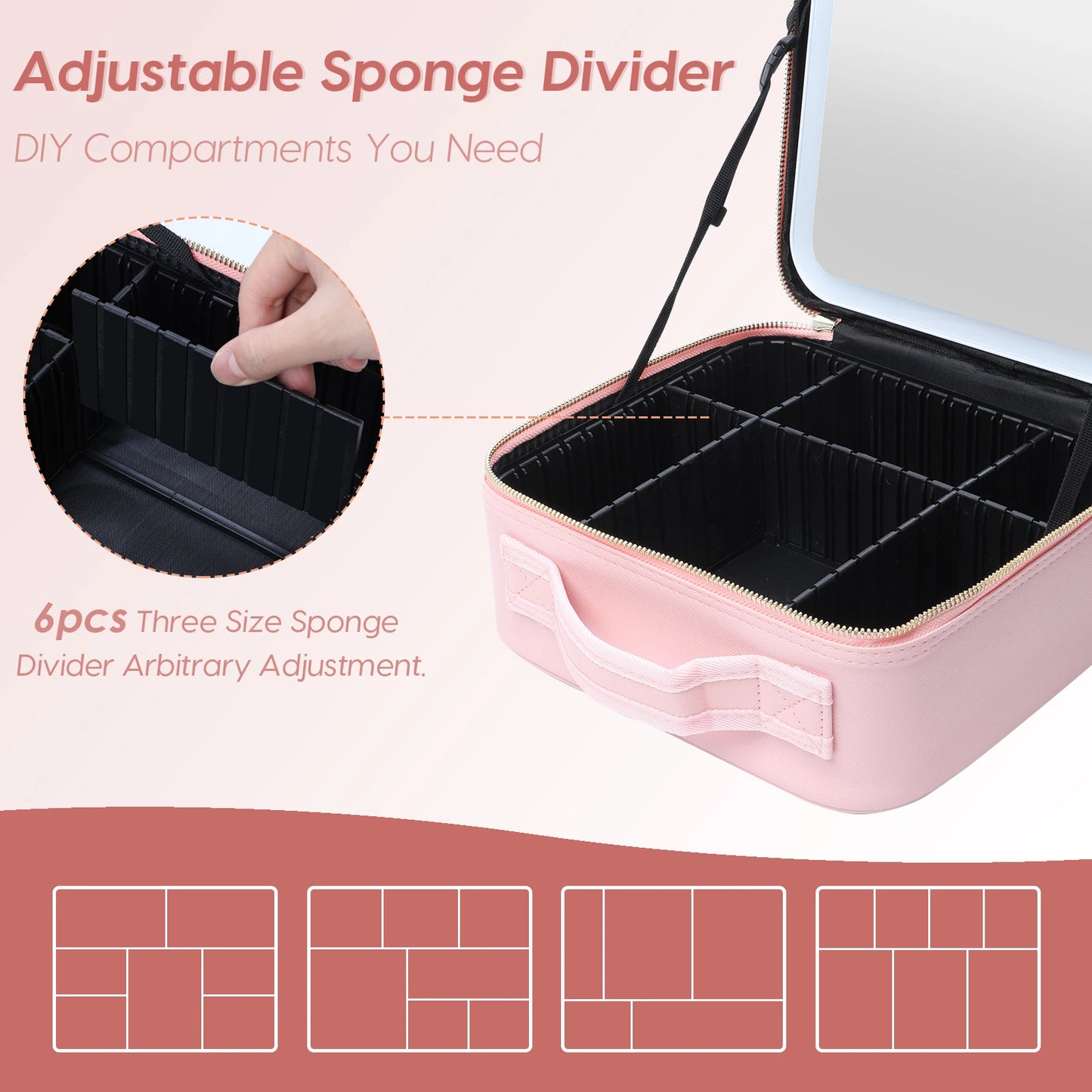 GlamBox | LED Make-Up Organizer