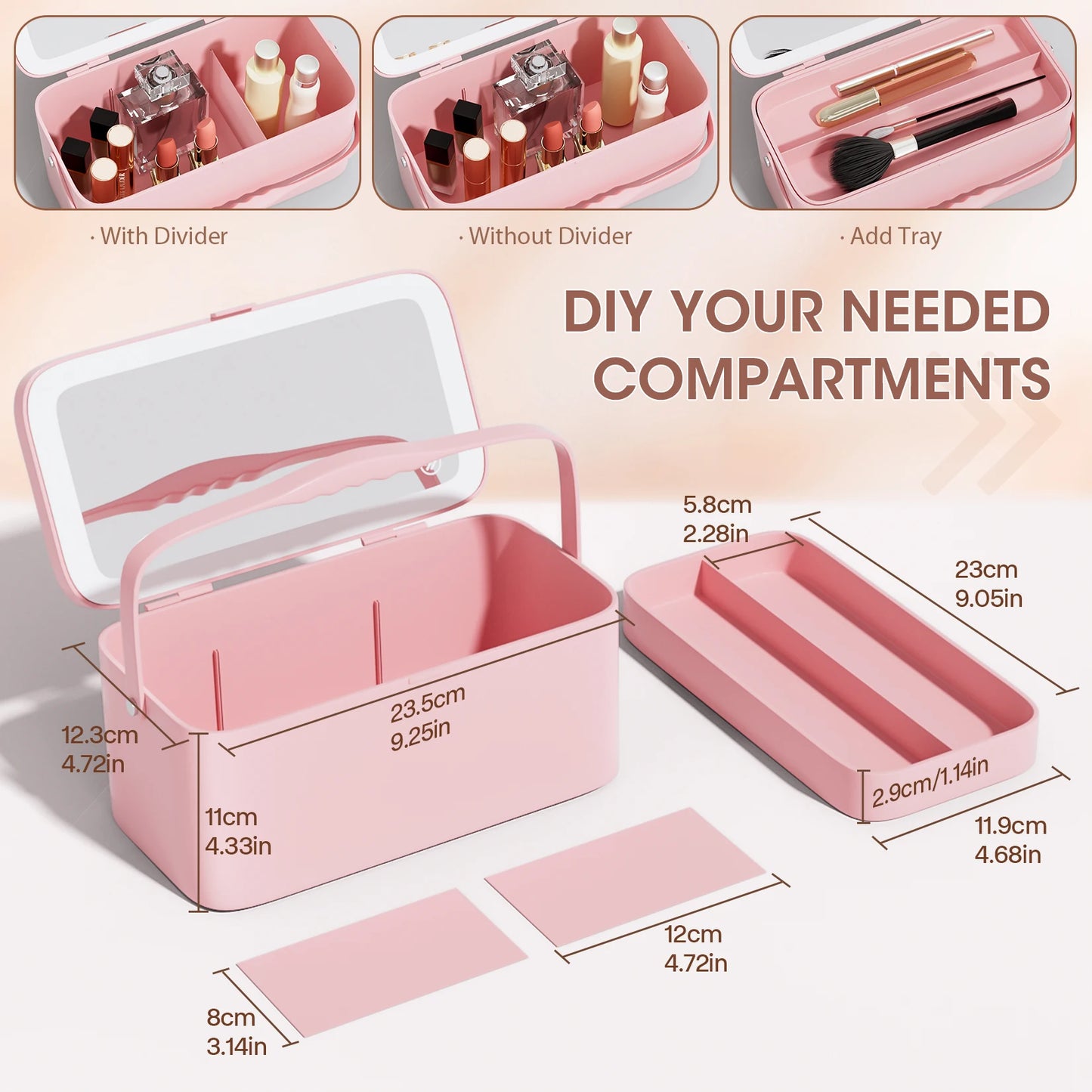 GlamOrganizer | LED Make-Up Koffer