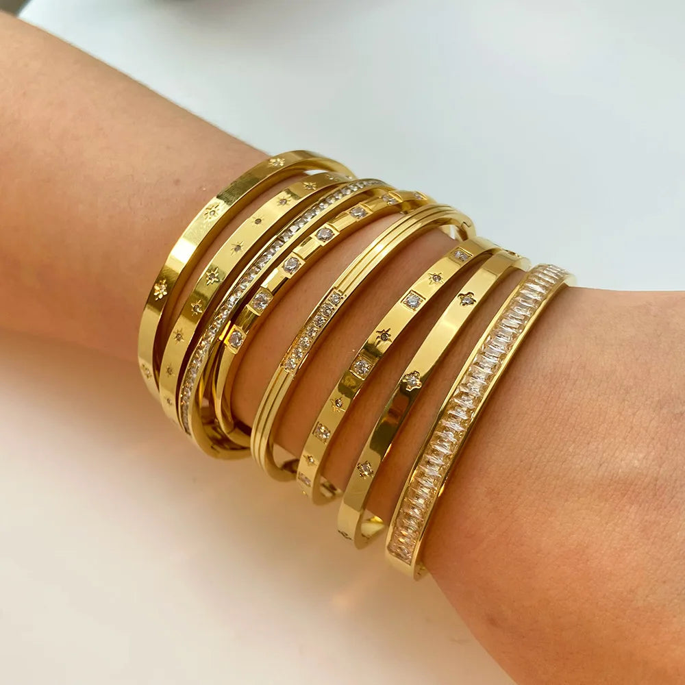Elora | Gold Plated Armbanden