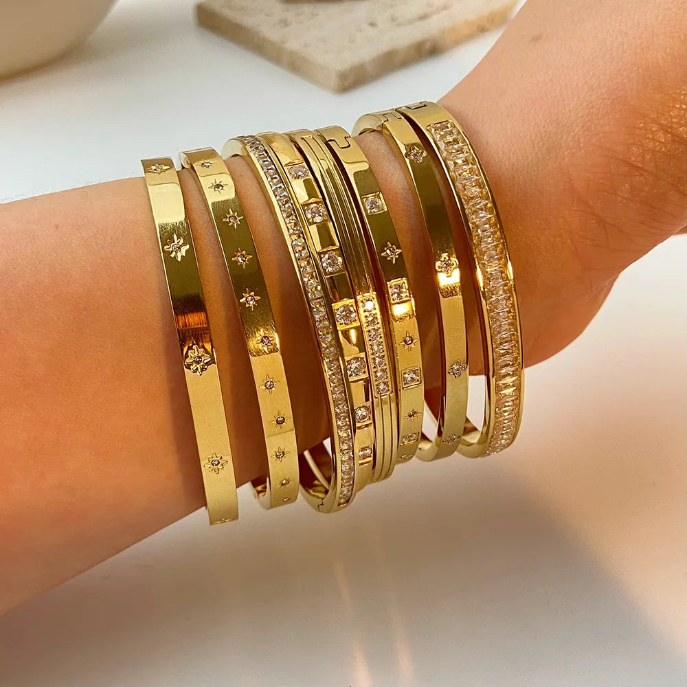 Elora | Gold Plated Armbanden