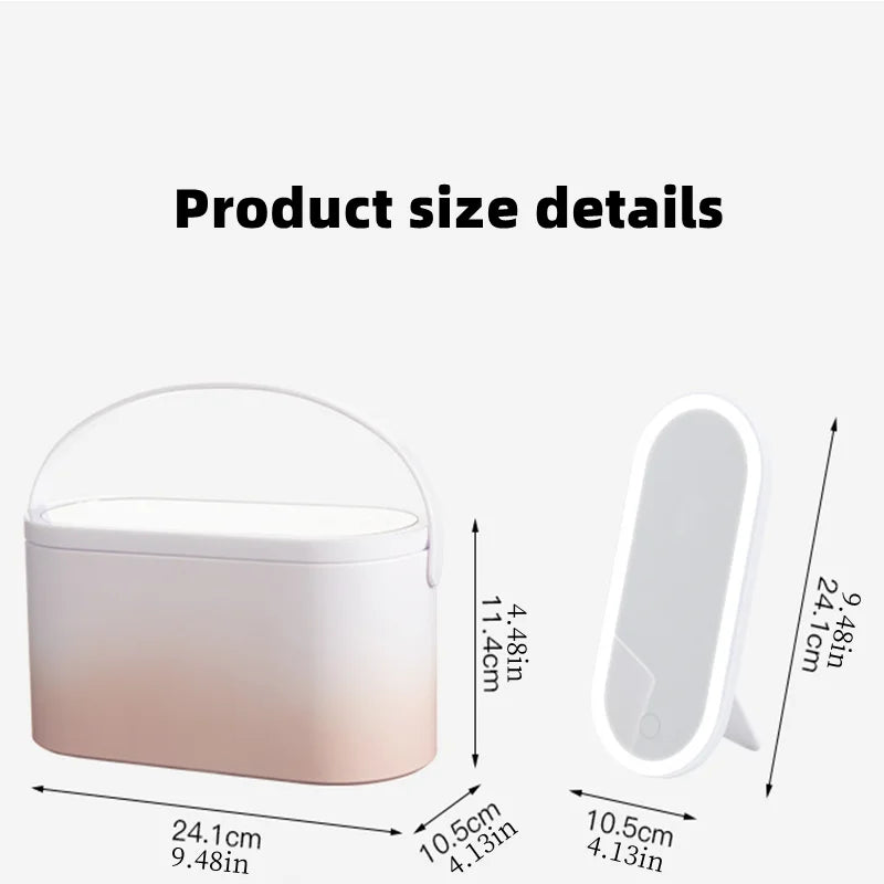GlamBox | LED Make-Up Koffer