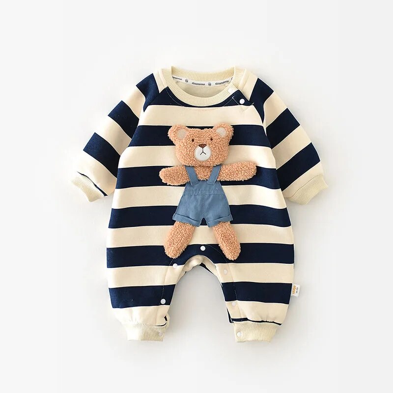 Quinn | Gestreepte Onesie