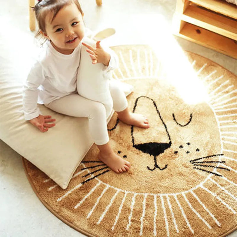Leo | Schattig Leeuwen Tapijt