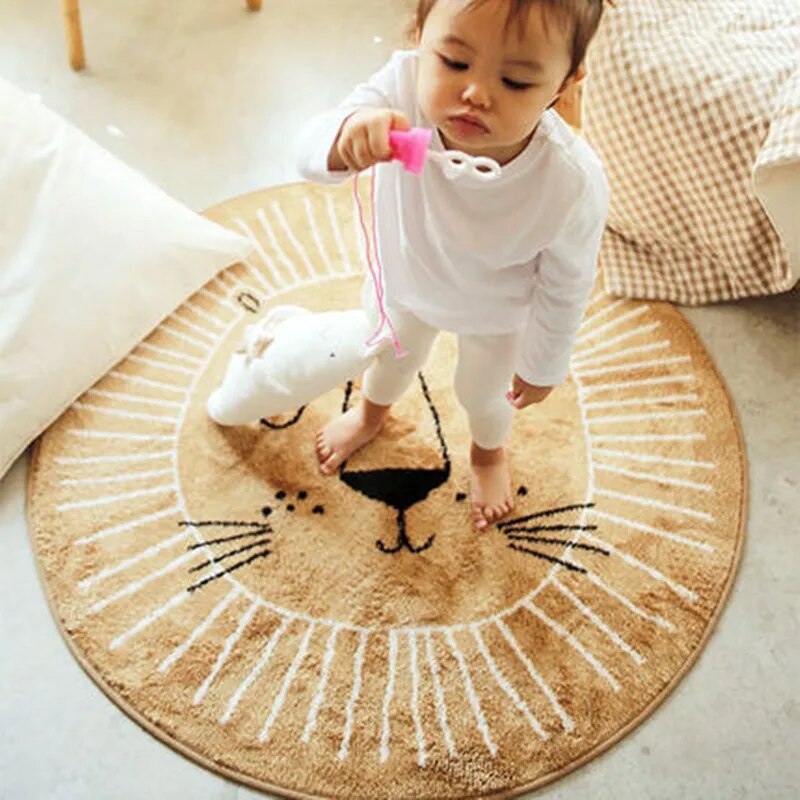 Leo | Schattig Leeuwen Tapijt