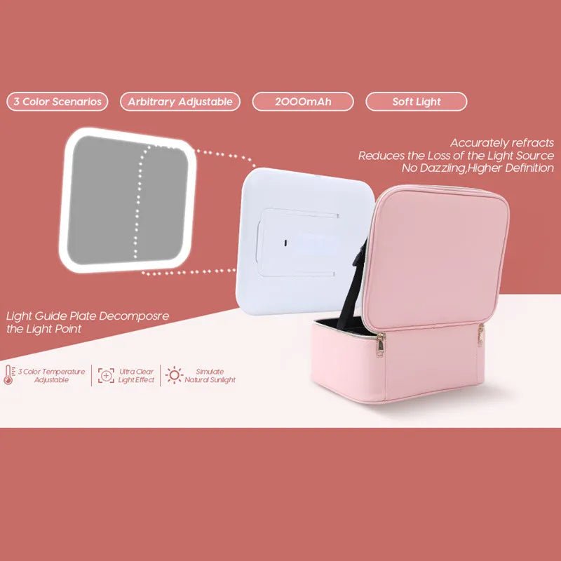 GlamBox | LED Make-Up Organizer