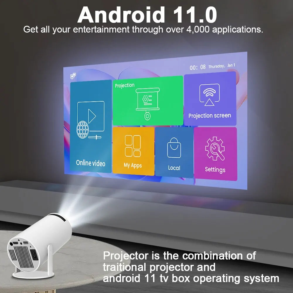 Mini Projector Pro | Groot Scherm Entertainment