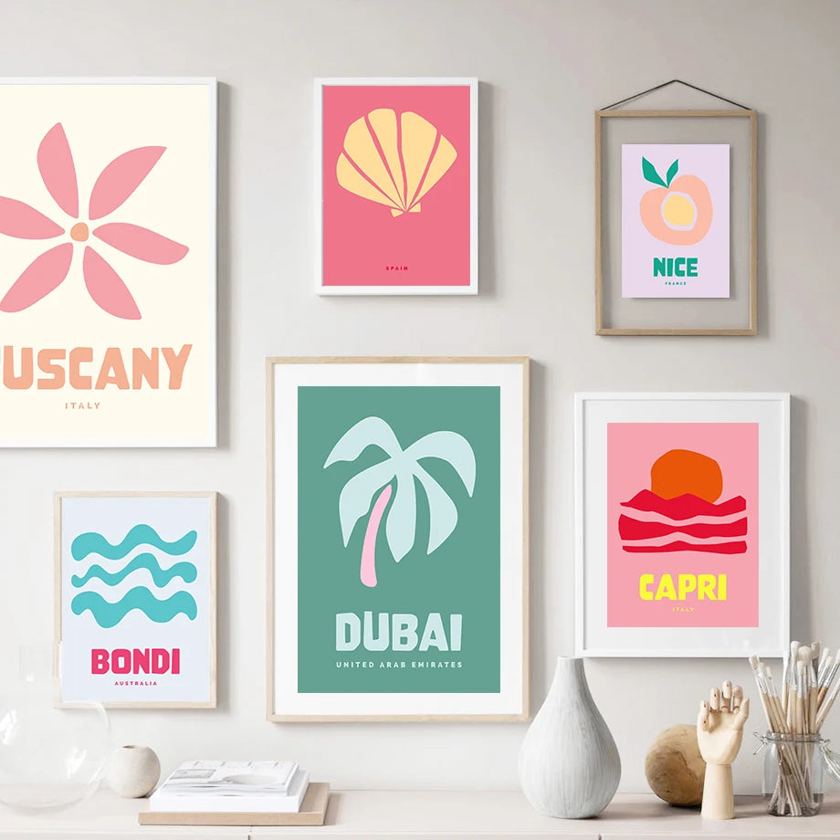 Sunny Destination | Canvas Schilderijen