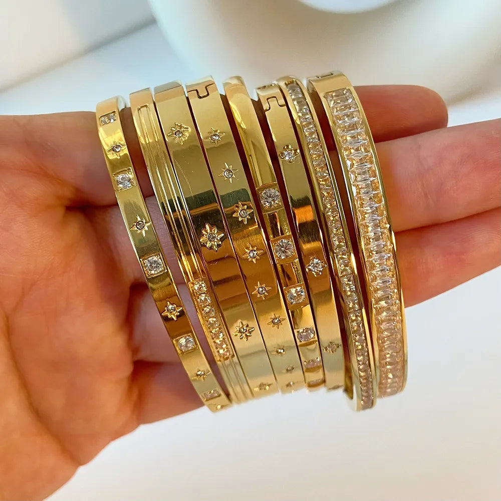 Elora | Gold Plated Armbanden