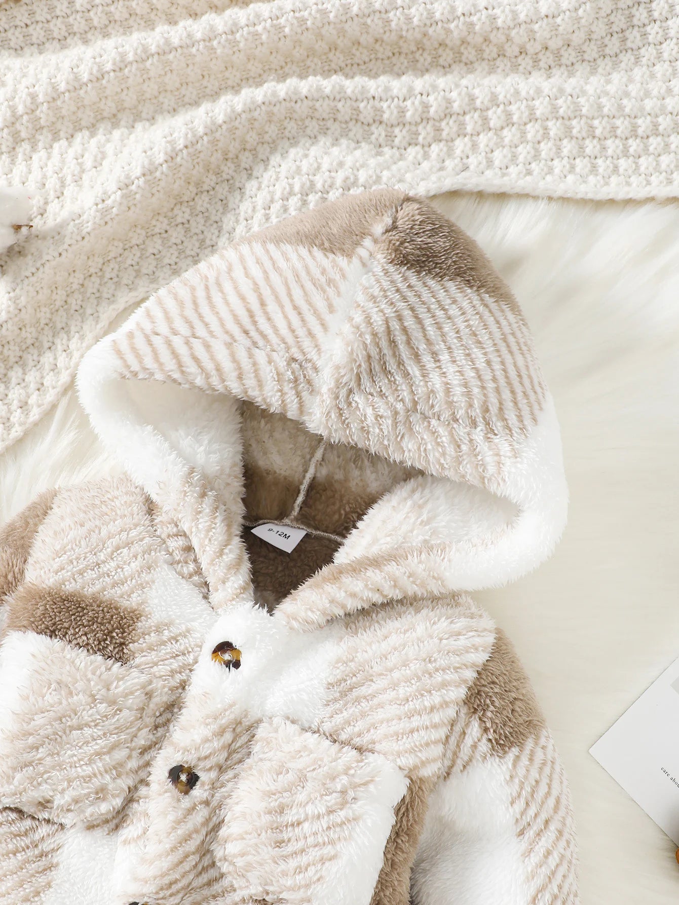 Oat | Zachte Geruite Onesie
