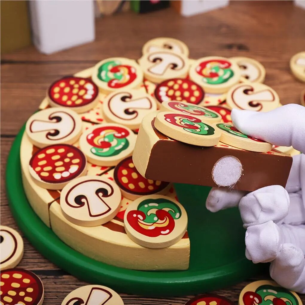 PizzaParty | Educatief Houten Speelgoed