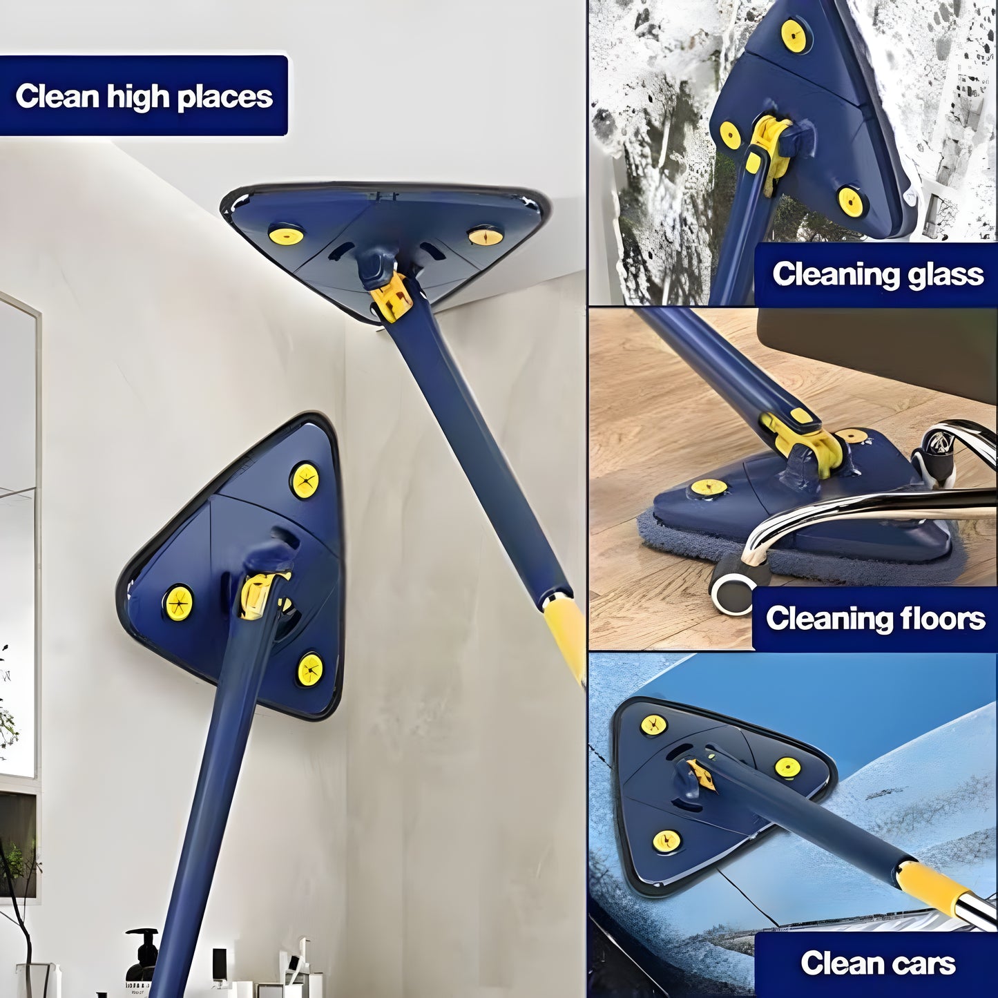 SolutionPro | Zelfuitwringende Dweilmop 360°