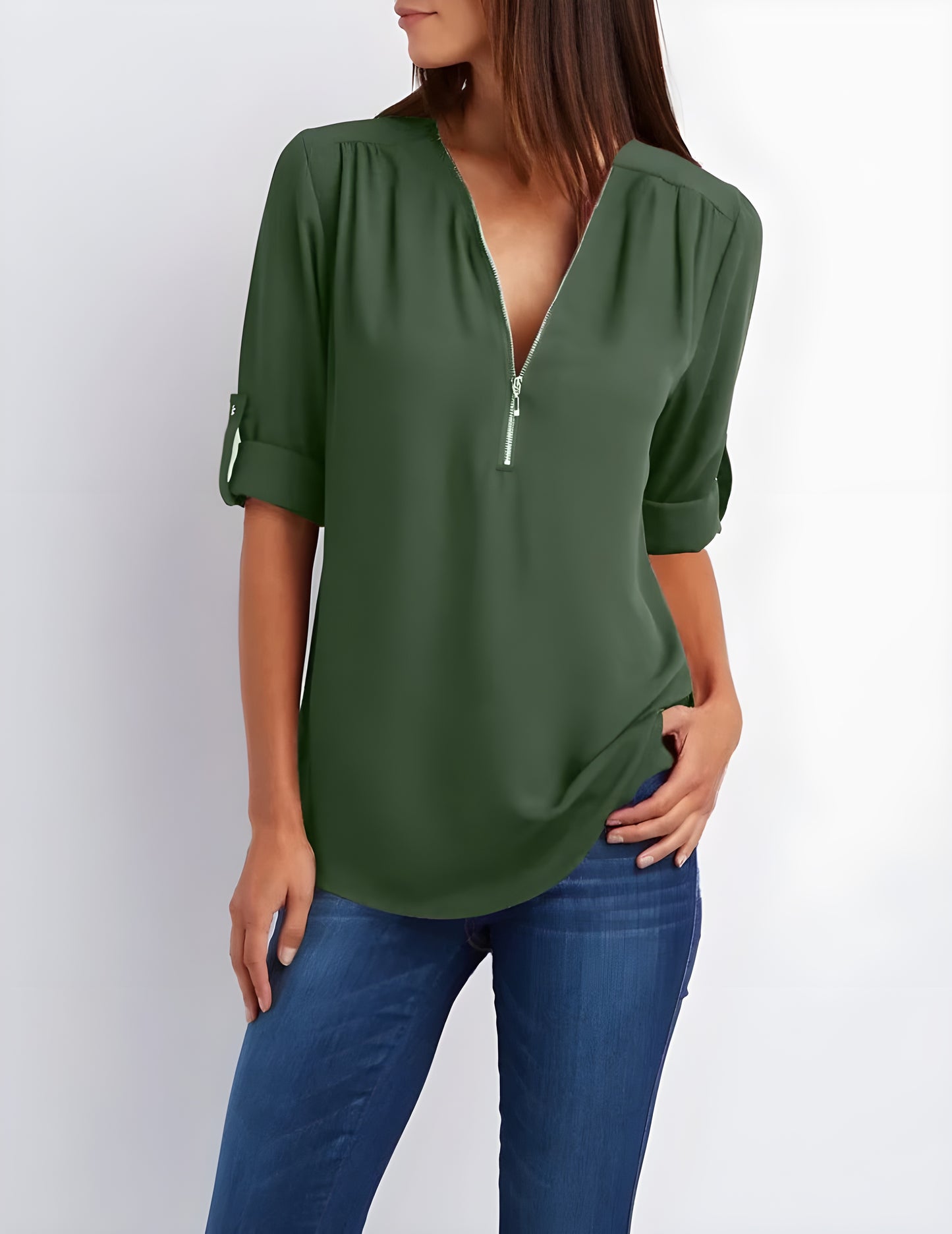 Olivia | Alledaagse Blouse
