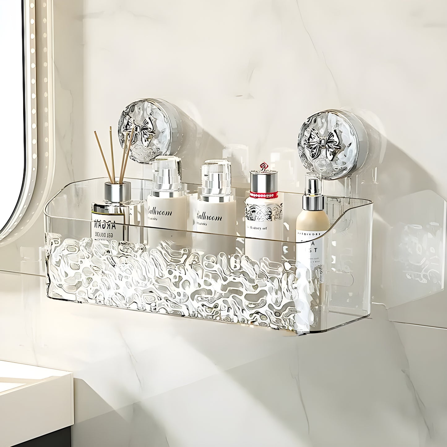 CleanClip | Badkamer Zuignap Rek