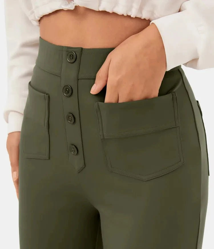 Eva | Elegante High-Waisted Broek
