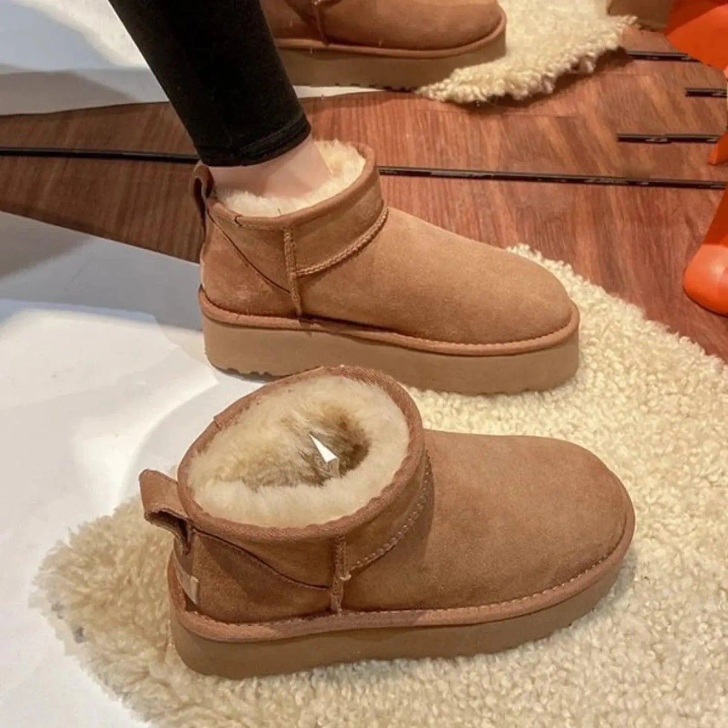 Luxie | Ultra Mini Platform Boots