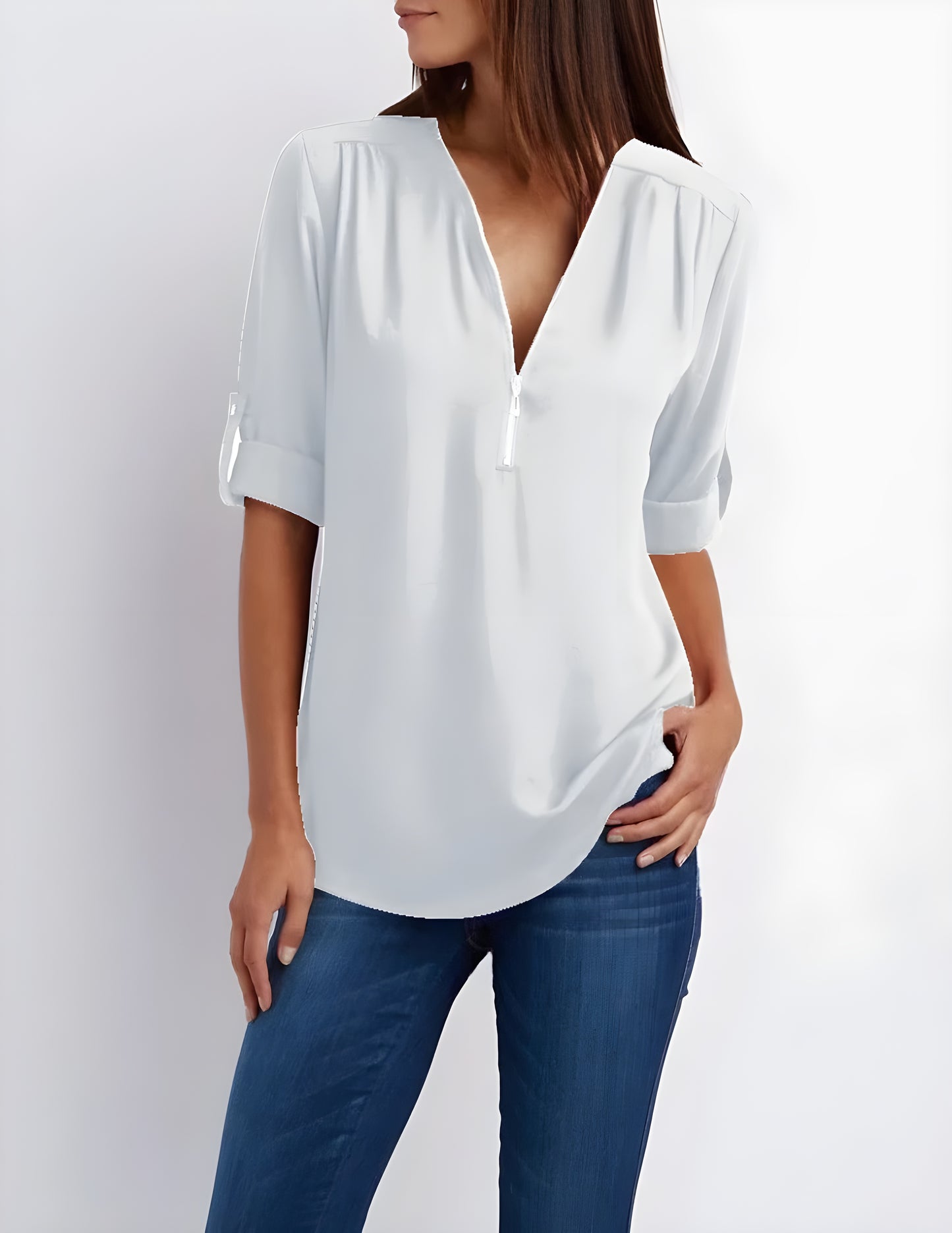 Olivia | Alledaagse Blouse