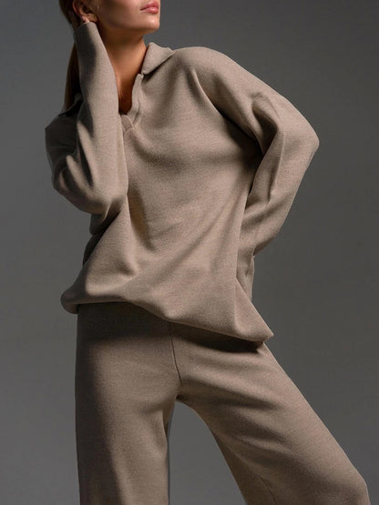 Diana | Wide Leg Polo Two Piece