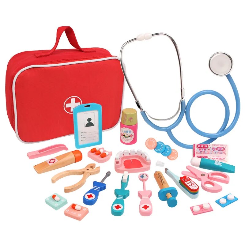 HappyNurse | Educatief Houten Doktersset