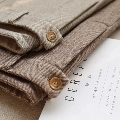 WoolBlend | Highwaist Pantalon