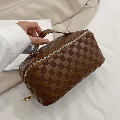 Louisa | Luxe Leren Toilettas