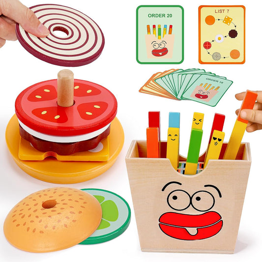SnackyTime | Educatief Houten Speelgoed