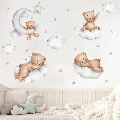 CutieBear | Schattige Muurstickers