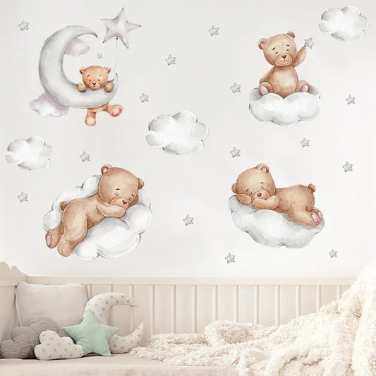 CutieBear | Schattige Muurstickers