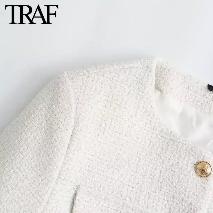Amelie | Elegant Tweed Jacket
