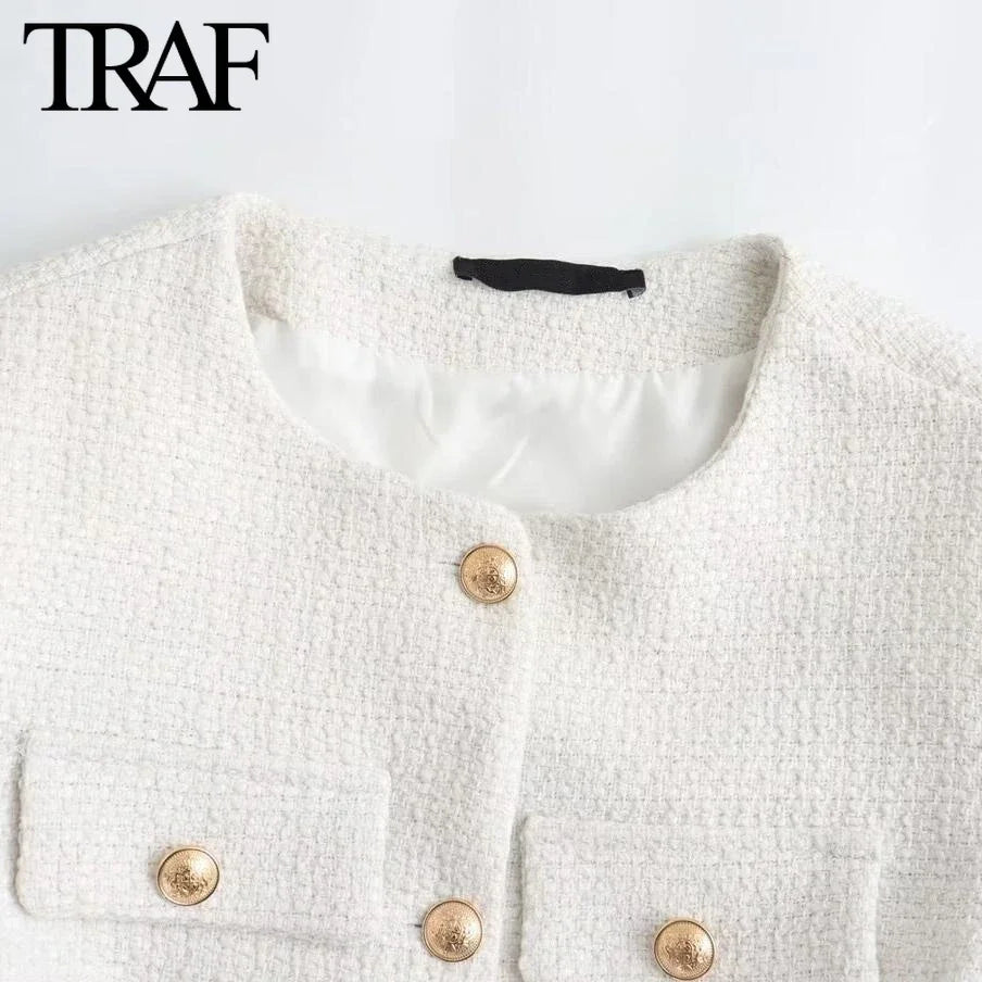 Amelie | Elegant Tweed Jacket