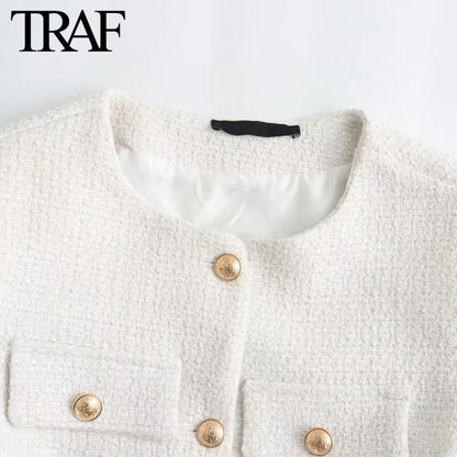 Amelie | Elegant Tweed Jacket