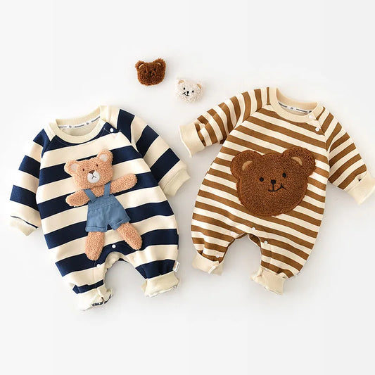 Quinn | Gestreepte Onesie