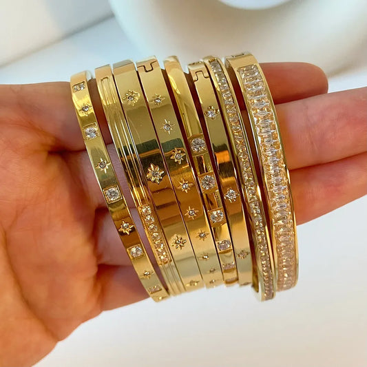 Elora | Gold Plated Armbanden