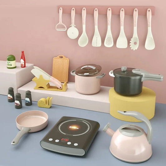 MiniChef Keukenset | Educatief Houten Speelgoed