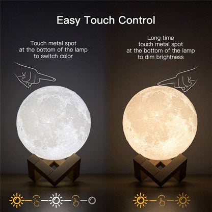 Luna | 3D Geprinte Maanlamp