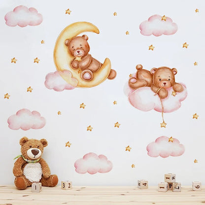 CutieBear | Schattige Muurstickers